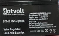 Dotvolt DT7-12 12V 7AH 20RH UPS Tip Akü  UPS